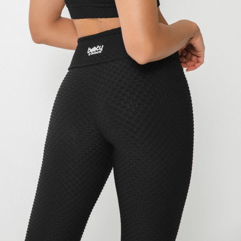 Booty by Brabants black croco leggings